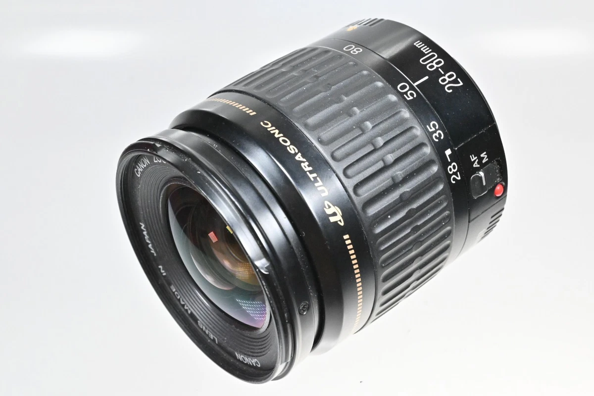 Obiettivo Zoom Canon EF 28-80mm F/3.5-5.6 II – Autofocus E Manuale, Per Reflex Digitali, Usato In Ottime Condizioni