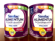  2 Similac Alimentum Infant Formula Milk Powder - 12.1oz Exp 6/27 Damaged