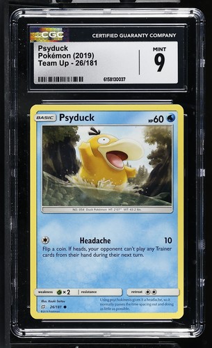 Psyduck graded CGC 9 for sale on eBay