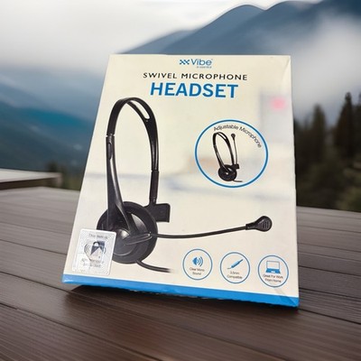 The Vibe E-Ssential Swivel Microphone Headset