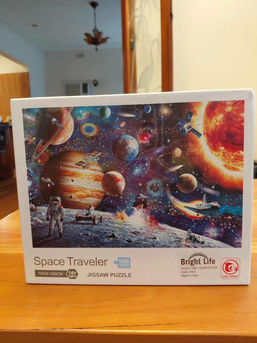 Space Traveler Jigsaw Puzzle 1000 Pieces Bright Life Games 14+ 70cm x 50cm FP