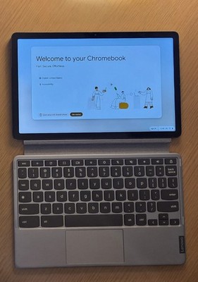 Lenovo - IdeaPad Duet 3 Chromebook  - 11'' 2K  2-in-1 Snapdragon 7c Gen2 -4gb Ram