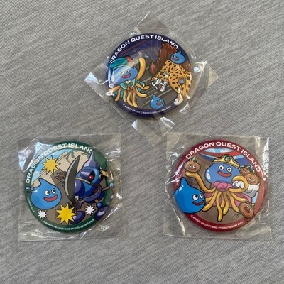 Nijigen no Mori Dragon Quest Island 5th Anniversary Pin Badges Set 3