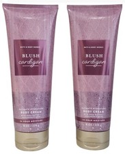 2 New - BATH BODY WORKS BLUSH CARDIGAN ULTIMATE HYDRATION CREAM
