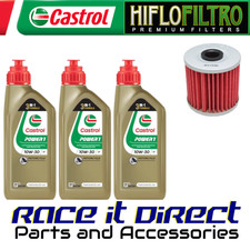 Service Kit for Kawasaki KL650 F KLR650 2022 Castrol & Hiflo Filtro