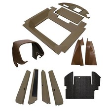 Cab Foam Cab Kit Qwik Fit - Multi-brown/sailcloth Tan Fits John Deere 4455 4755