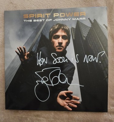 Johnny Marr Spirit Power Best Of - Signed - Smiths