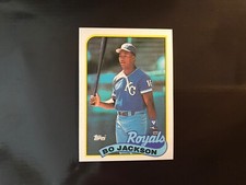1989 Topps Bo Jackson #540
