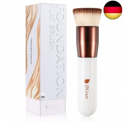 DUcare Foundation Brush Make Up Pinsel Flat Top Kabuki Brush, Synthetic