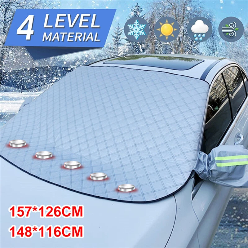 Magnetic Car Windscreen Cover Frost Ice Shield Snow Dust Protector Sun  Shade