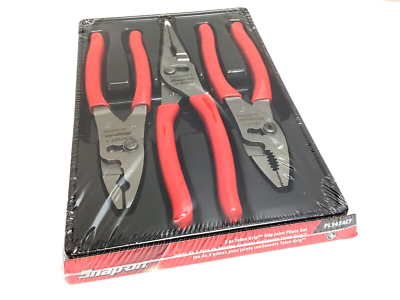 #ad #ad New Snap on™ PL347ACF Talon Grip™ Slip Joint Plier Set HJ47ACF 47ACF LN47ACF $189.99