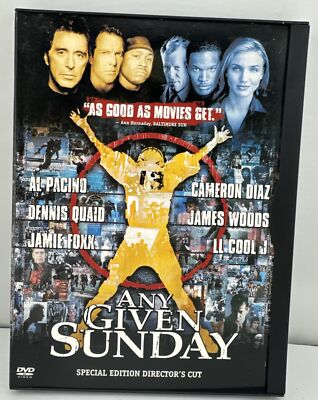 Any Given Sunday (DVD, 2000, Special Edition).