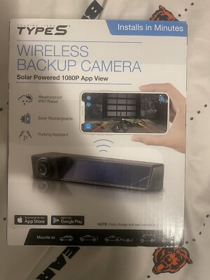 Type S Rear View Camera Solar Powered BT57799-6/2