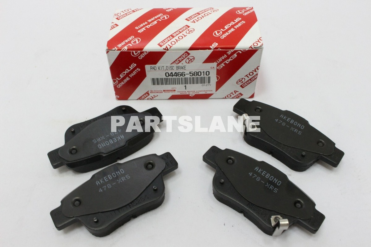 ibakaki.ibakoさん10-4-3 AN-634WK AKEBONO BRAKE PADS FRONT 4PCS fit Toyota OEM 04465-12581