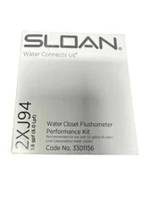 NEW Sloan Water Closet Flushometer Performance Kit 2XJ94 3301156 1.6 Gallon
