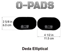 Deda Elliptical Arm Pads Official Velcro® Aero Tri TT Handlebars