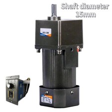 Electric 300W Gear Box AC 220/110V Motor Adapter Variable Controller Shaft φ15mm