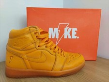 Nike Air Jordan 1 Retro Gatorade Orange Peel Basketball Shoes Trainers UK 8