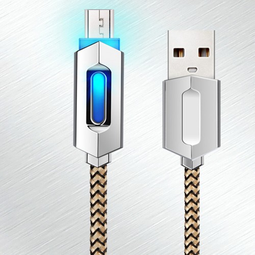 Schnelllade-Datenkabel USB-Kabel-Leuchtanzeige Micro-USB-Ladegerät - 第 5/12 張圖片