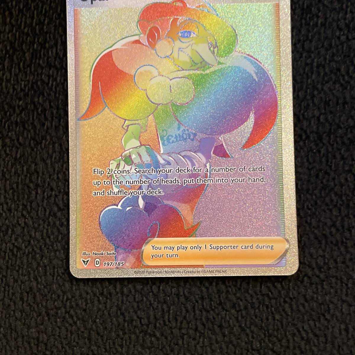 rainbow opal pokemon card price Opal 197/185 Vivid Voltage Trainer Holo Rainbow Secret Rare Pokémon TCG:  NM/M
