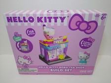 Hello Kitty Boba Tea Shop Build Set 158 Piece With Hello Kitty Figure New In Box