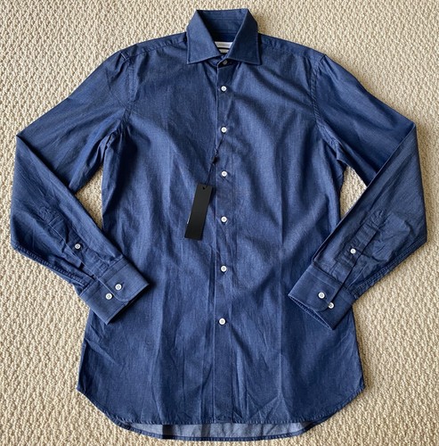 NWT J.Lindeberg Daniel Blue Chambray 