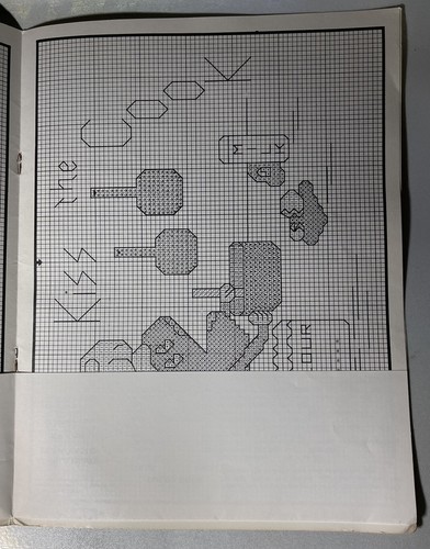 Pac-Man Millcraft Counted Cross Stitch Pattern Booklet Book #3 Arcade MS Pac-Man - Picture 5 of 5