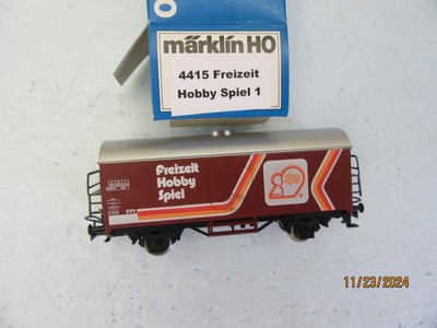 HO - Marklin 4415  Box Car ''Freizeit Hobby Spiel'' Brown - NIB*1