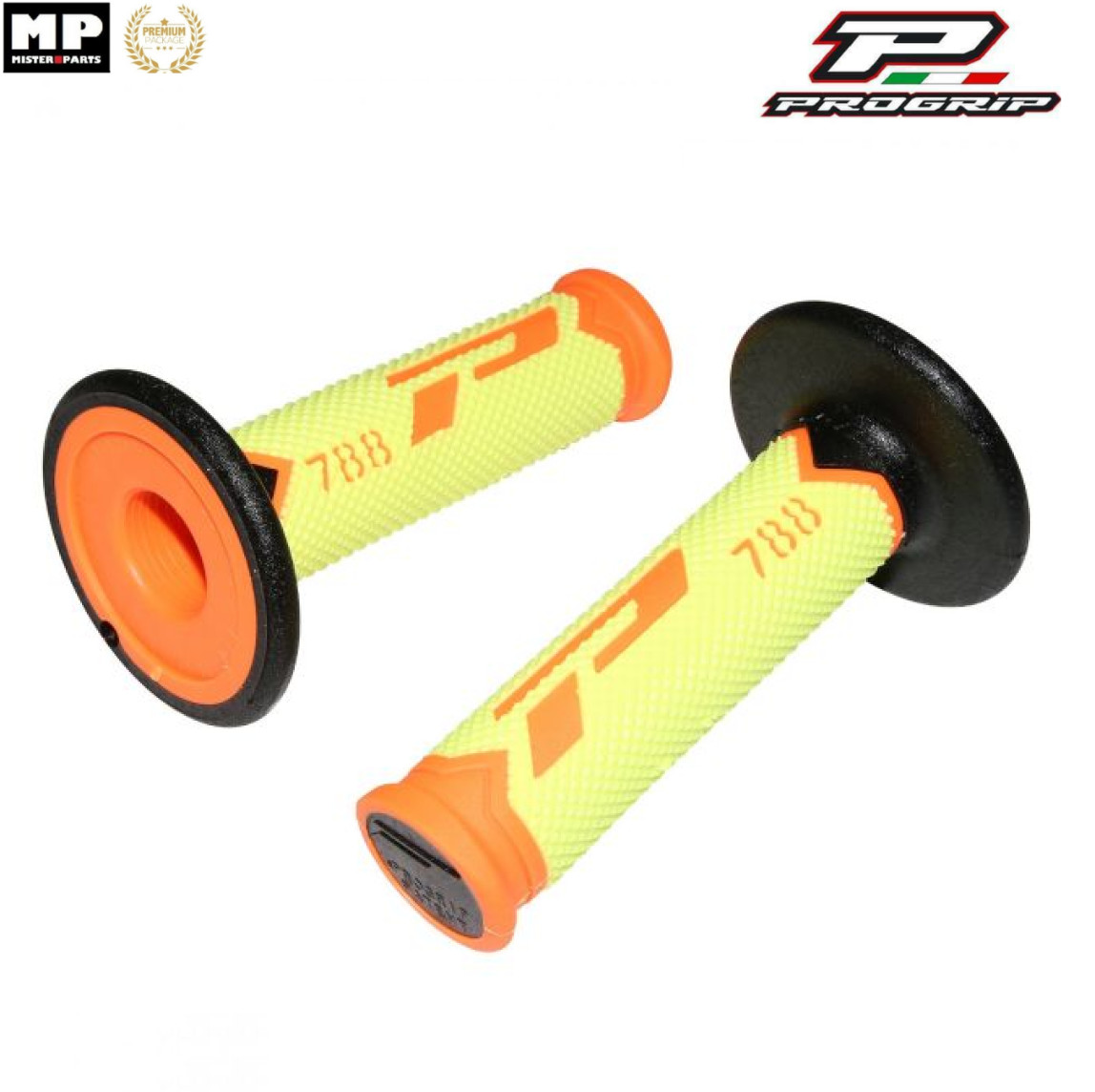 Poignées Progrip 788 pour réduire la fatigue des mains en moto cross