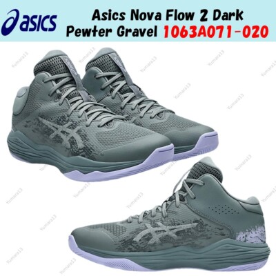 Asics Nova Flow 2 Dark Pewter Gravel 1063A071-020 Men's Size