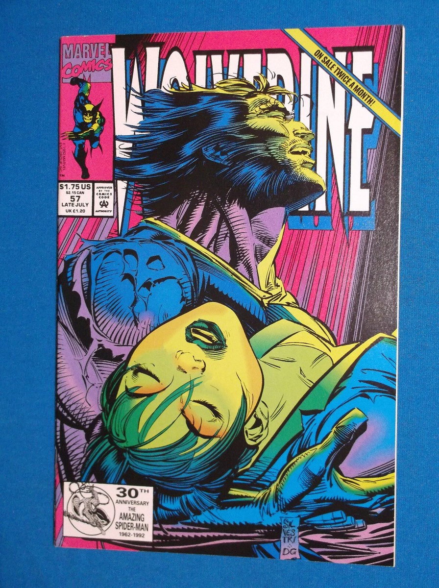 WOLVERINE # 57 - VF+ 8.5 - DEATH OF MARIKO YASHIDA | eBay