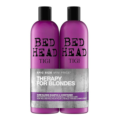 Bed Head by TIGI Dumb Blonde Shampoo and Conditioner for Blonde Hair 25.36 Fl Oz
