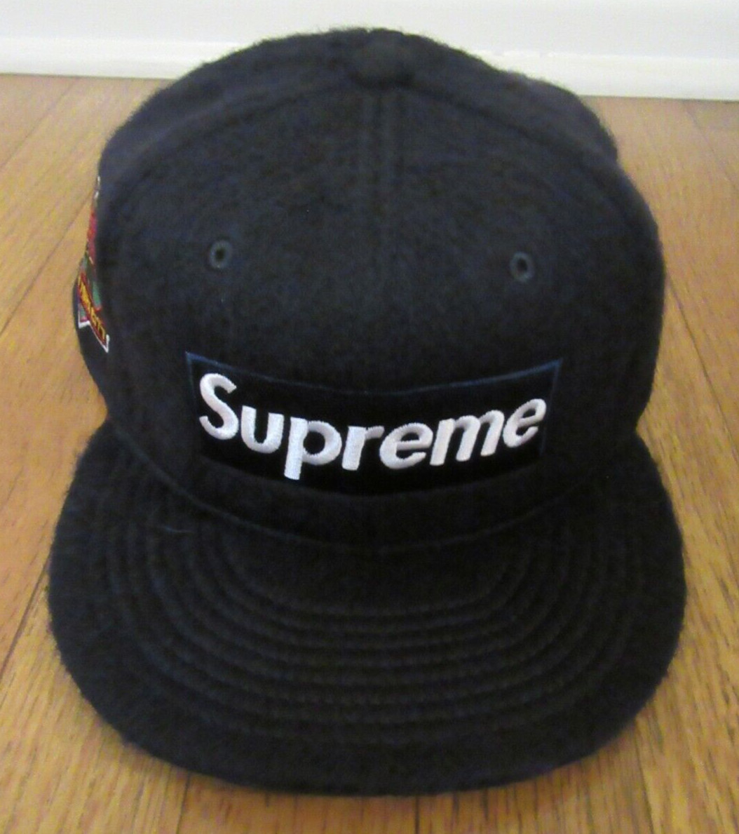 Corduroy Box Logo New Era 7-1/4 Navy｜帽子