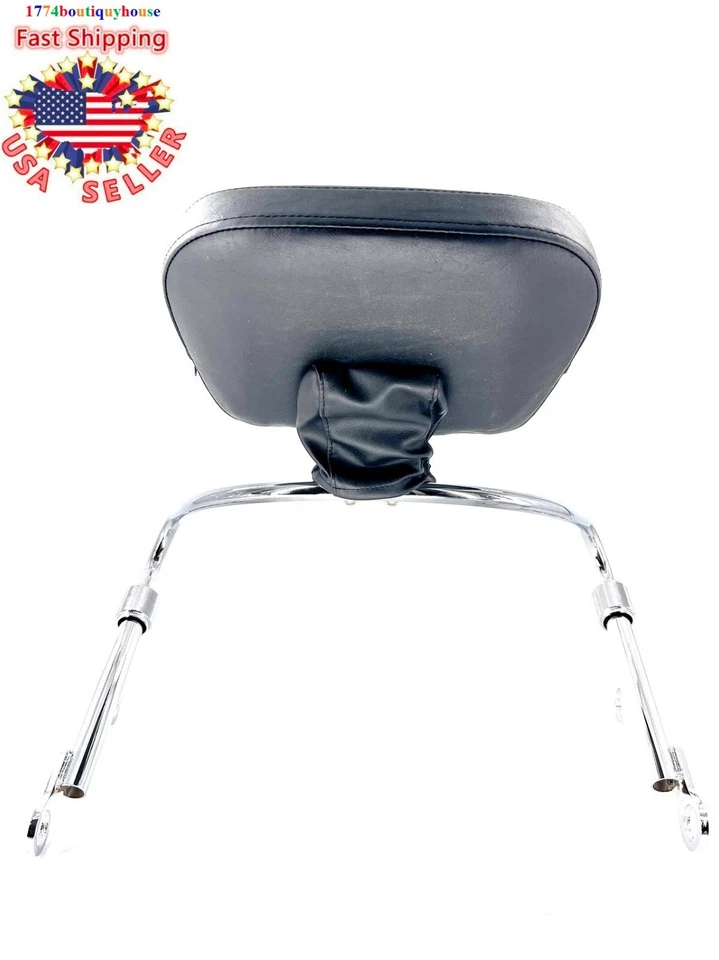 NUEVO respaldo de conductor cromado 52-637 Honda Goldwing 1800 2001 a 2017 Audio Comfort Foto 3 de 4