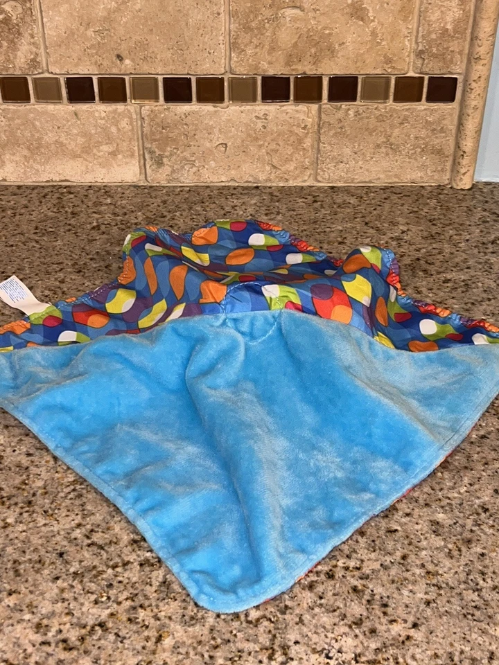 Playgro Clip Clop Blue Horse Lovey Lovie Security Baby Blanket 13" #J16 - Image 4 of 4