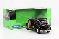 1:18 Volkswagen Classic Beetle 1950 Schwarz Welly Nex Diecast