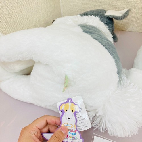 Borzoi Kuttari Ultra Grande Muñeca de Peluche Juguete Set de 2 Perros Juego de 2 Colores Raro Taito JP - Imagen 22 de 24