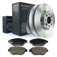 Bremsscheiben 284mm belüftet Bremsbeläge vorne für Opel Corsa D S07 1.3 CDTI