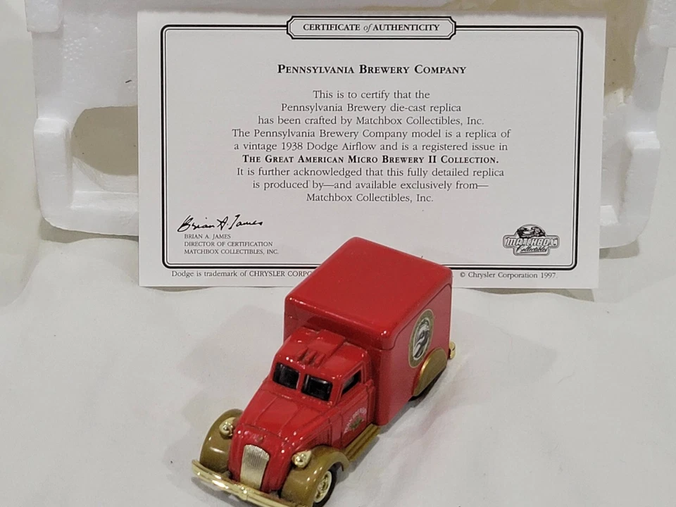 Matchbox Microbreweries Serie II MGB08B "Pennsylvania, Dixie" Foto 4 de 4