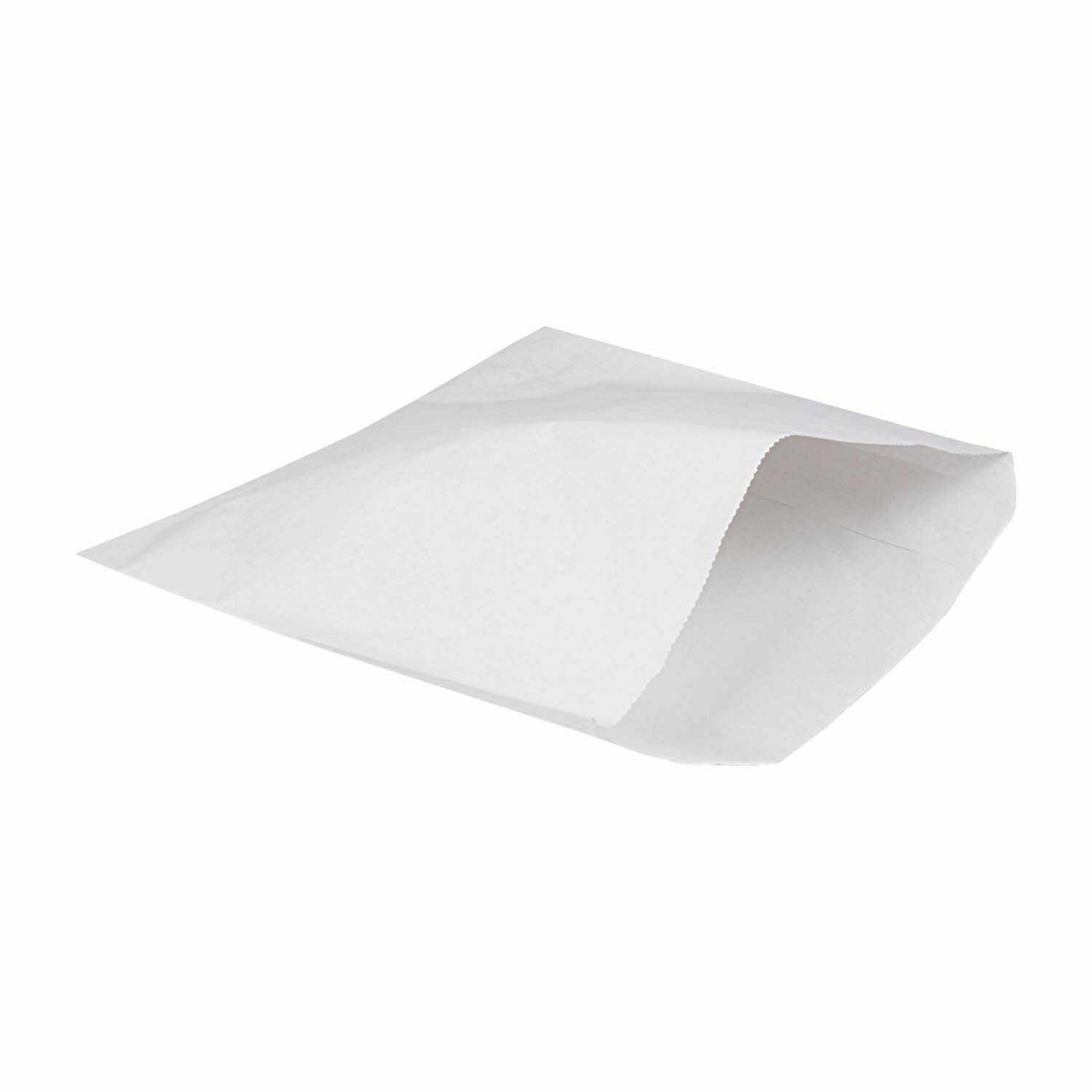 Deli Supplies 100 x Greaseproof Paper Bags 7""x7"" Scotchban White Food Bag
