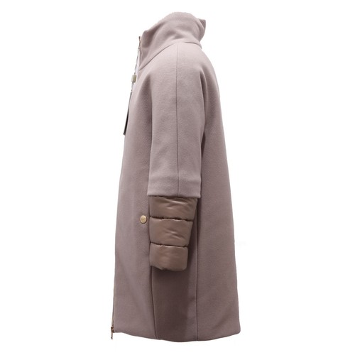 1304F cappotto bimba girl HERNO beige padded coat jacket kid - Imagen 3 de 4