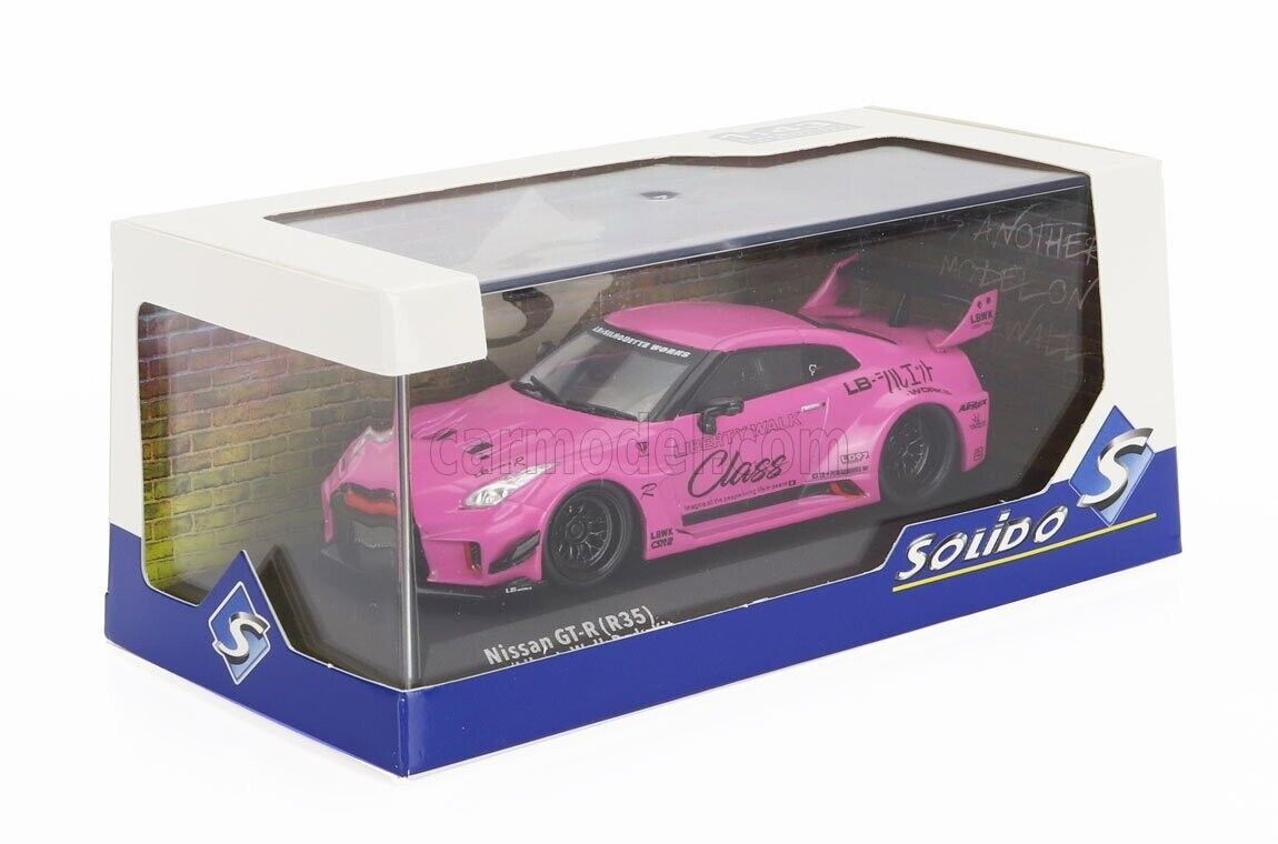 Solido 1/43 Nissan GT-R R35 LBWK Liberty Walk LB Works Class