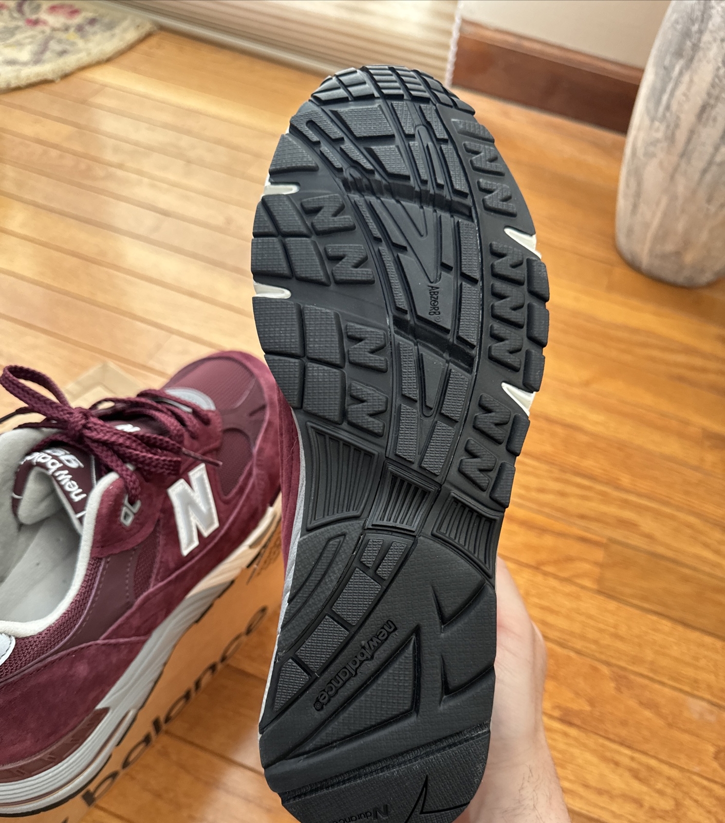 new balance 992 bordeaux