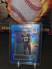 2022 Panini Donruss Optic Rated Aqua Prizm /299 Alontae Taylor #300 Rookie RC