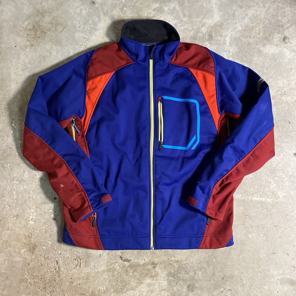 コロンビア スキーウェアージャケット OMNI-HEAT Men's COLUMBIA Jacket Omni Heat Titanium Key Three Softshell