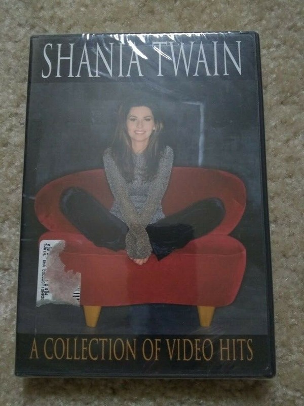 Shania Twain -- A Collection of Video Hits (DVD, 2002) NEW