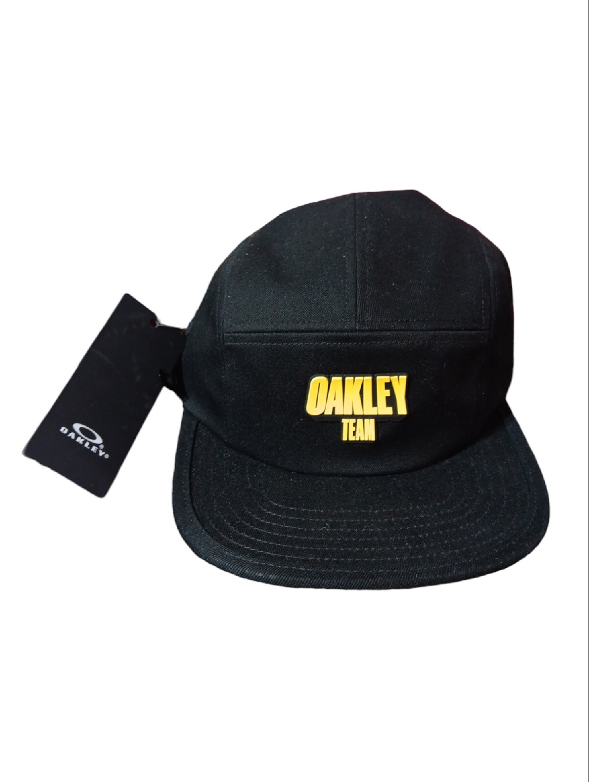 Oakley Team Patch Hat Blackout Baseball Cap New Size S/M
