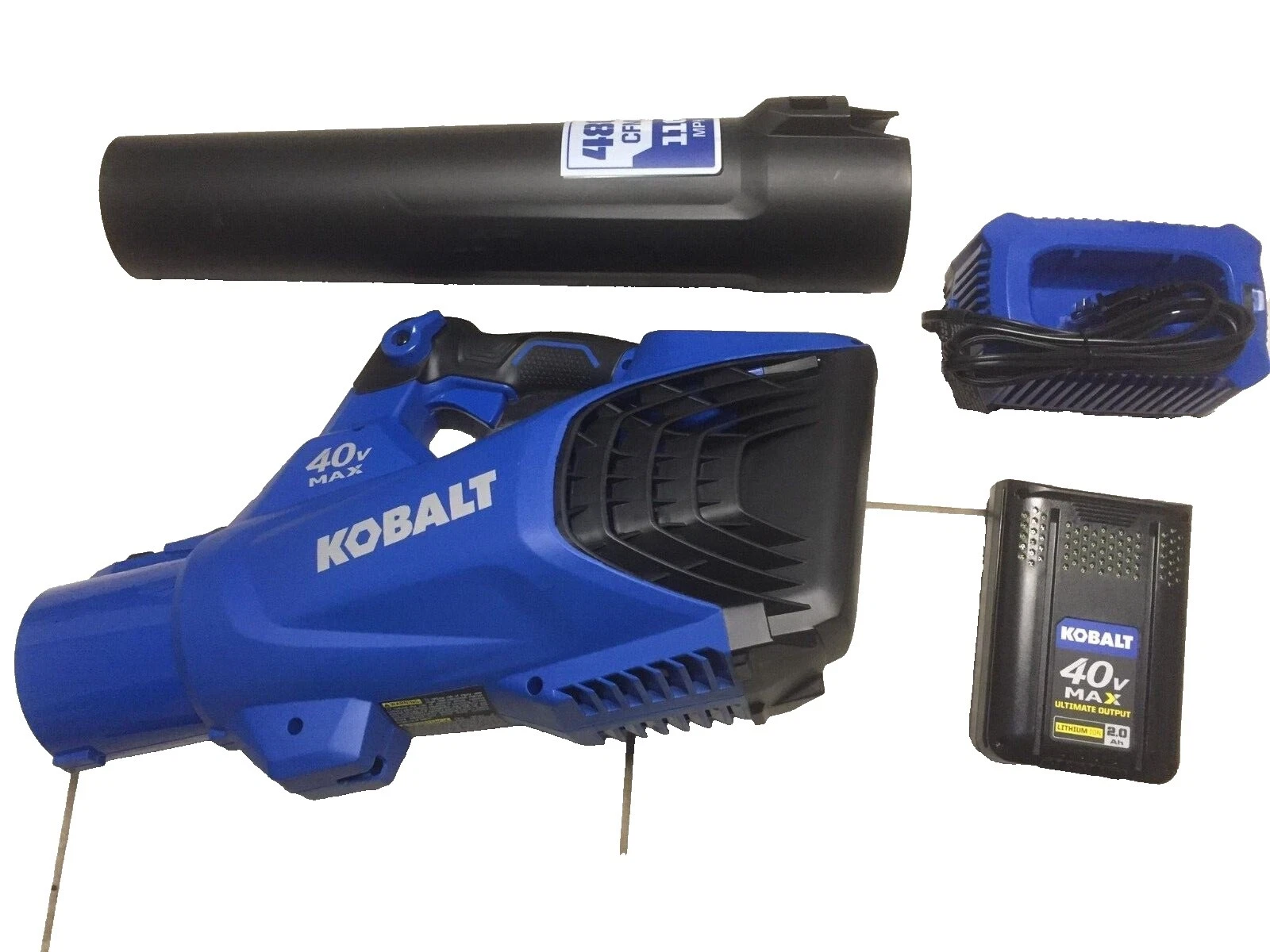 Sopladores y aspiradoras de hoja Kobalt