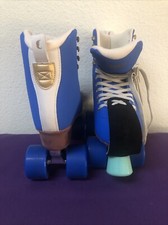 CHAYA Melrose Cobalt Blue Roller Skates-size 7W-Virtually New 9.5/10 Condition