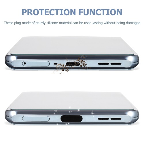 100 Pcs Charging Port Plug Protective Dust Cover Dustproof Cell Phone - Zdjęcie 2 z 12